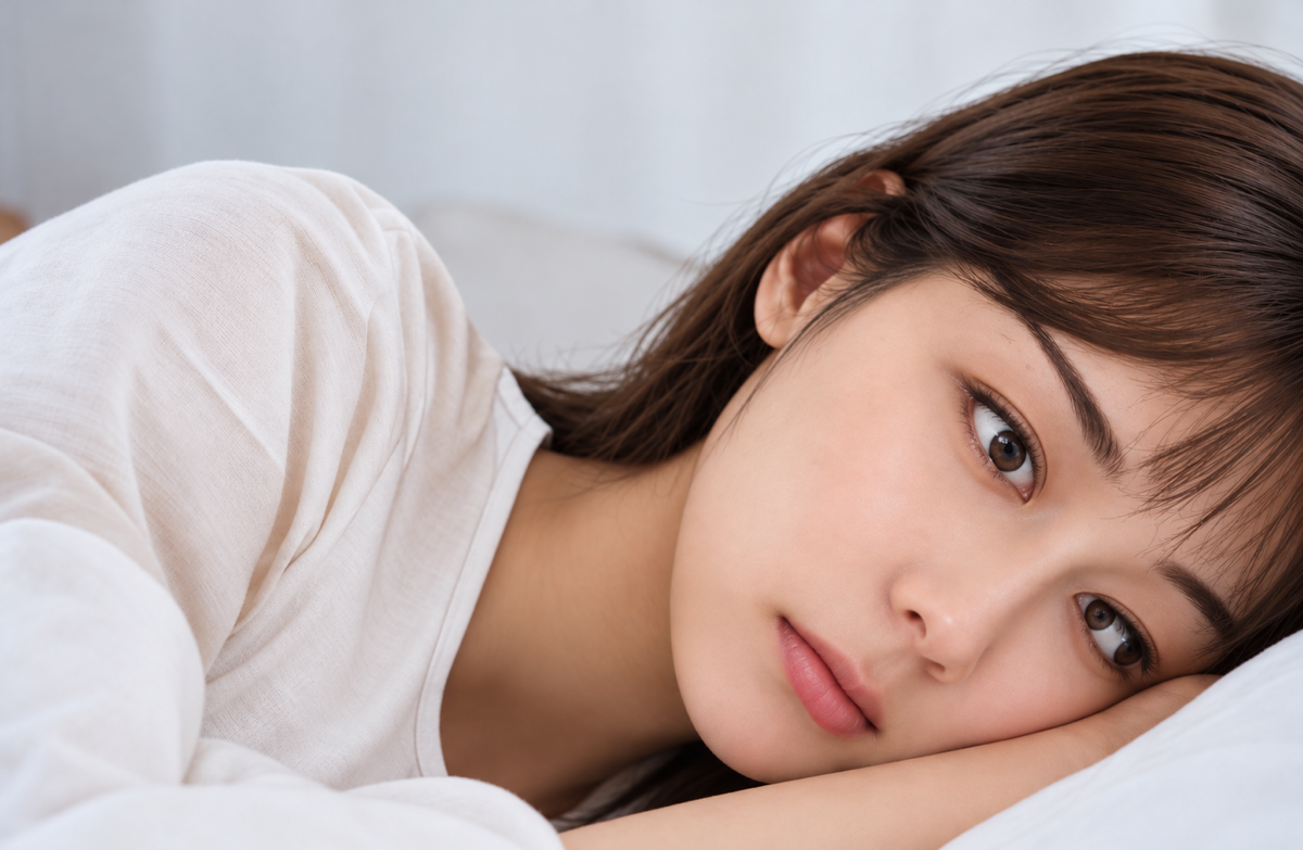 夜も落ち着かない