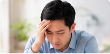 ストレスで気分が落ち込みやすい