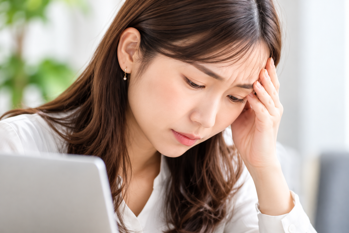 ストレスや不規則な生活で調子を崩しやすい